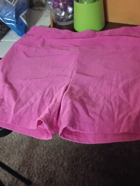 No Boundaries Bright Pink Stretch Bike Shorts
